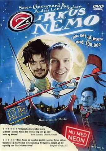 The translation of the movie collection title "Zirkus Nemo - Nu med Neon!" to Albanian would be: "Zirkus Nemo - Tani me Neon!"