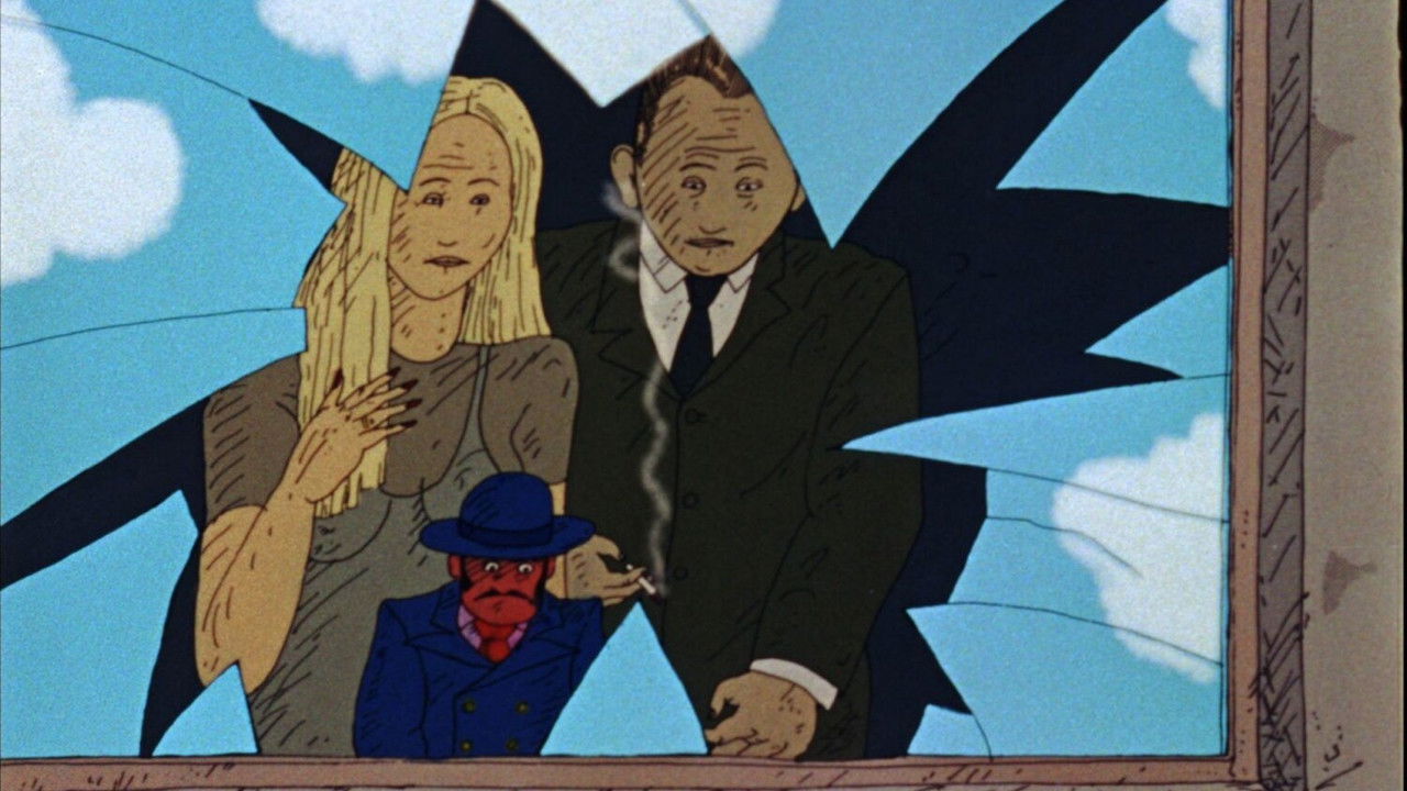 Hija e cipresit është e gjatë backdrop