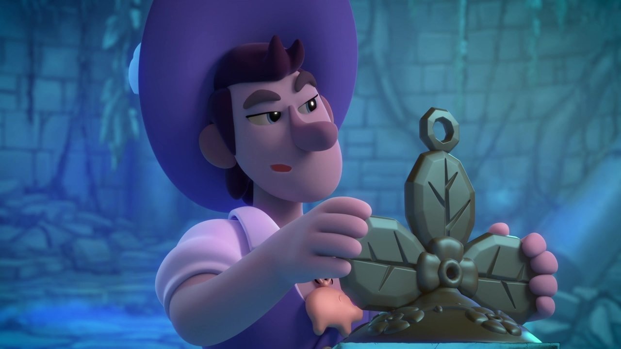 Spot and Splodge on the Spot backdrop