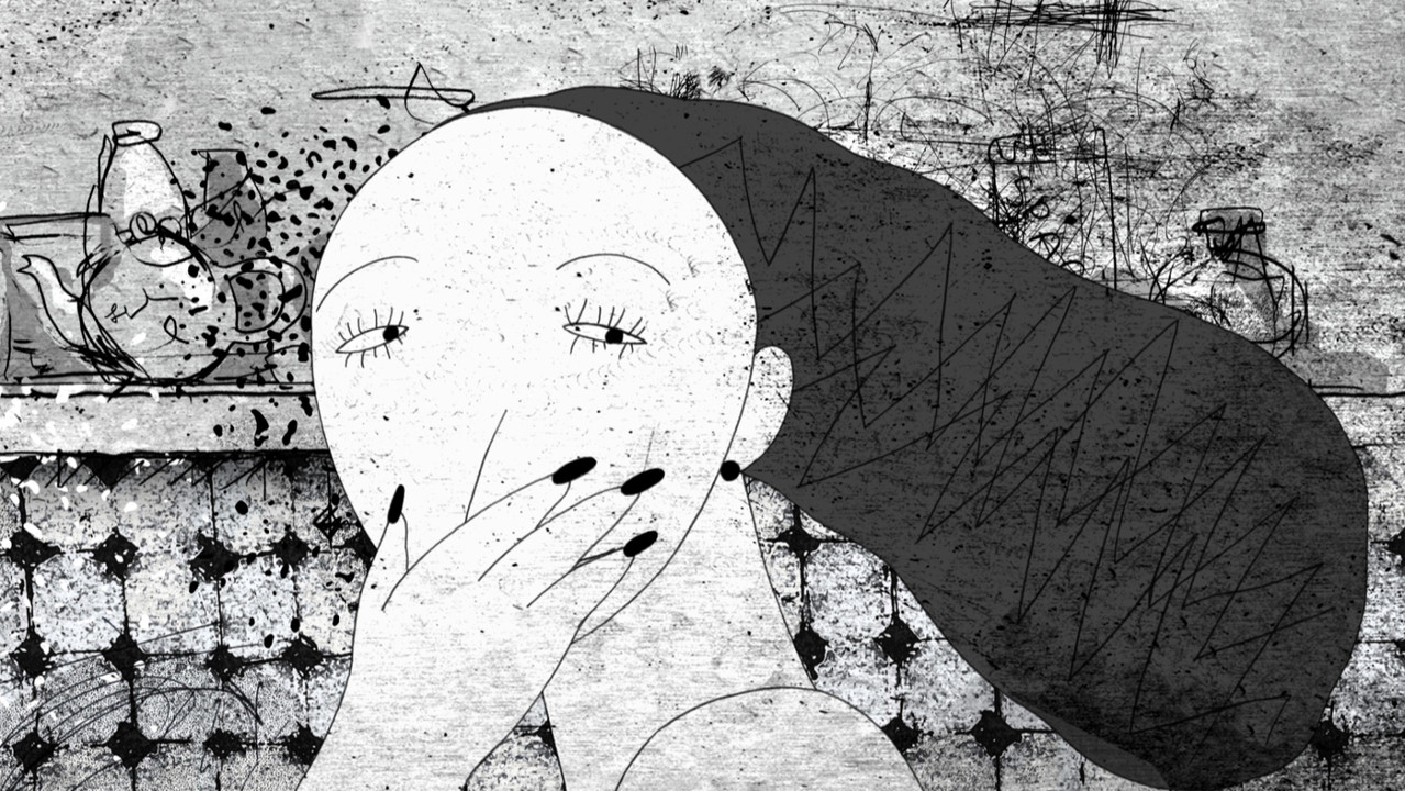 The title İnsan Sevince can be translated to Albanian as Kur Njeriu Dashuron backdrop