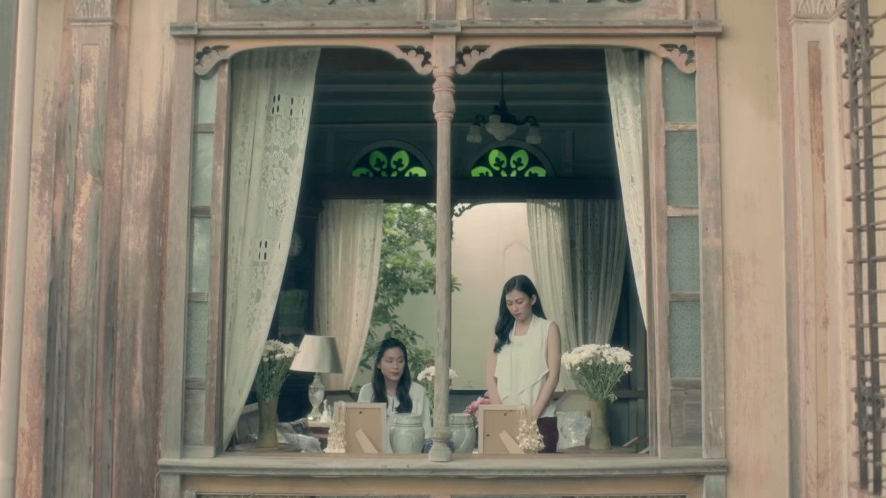 Jashtë frymëmarrjes backdrop