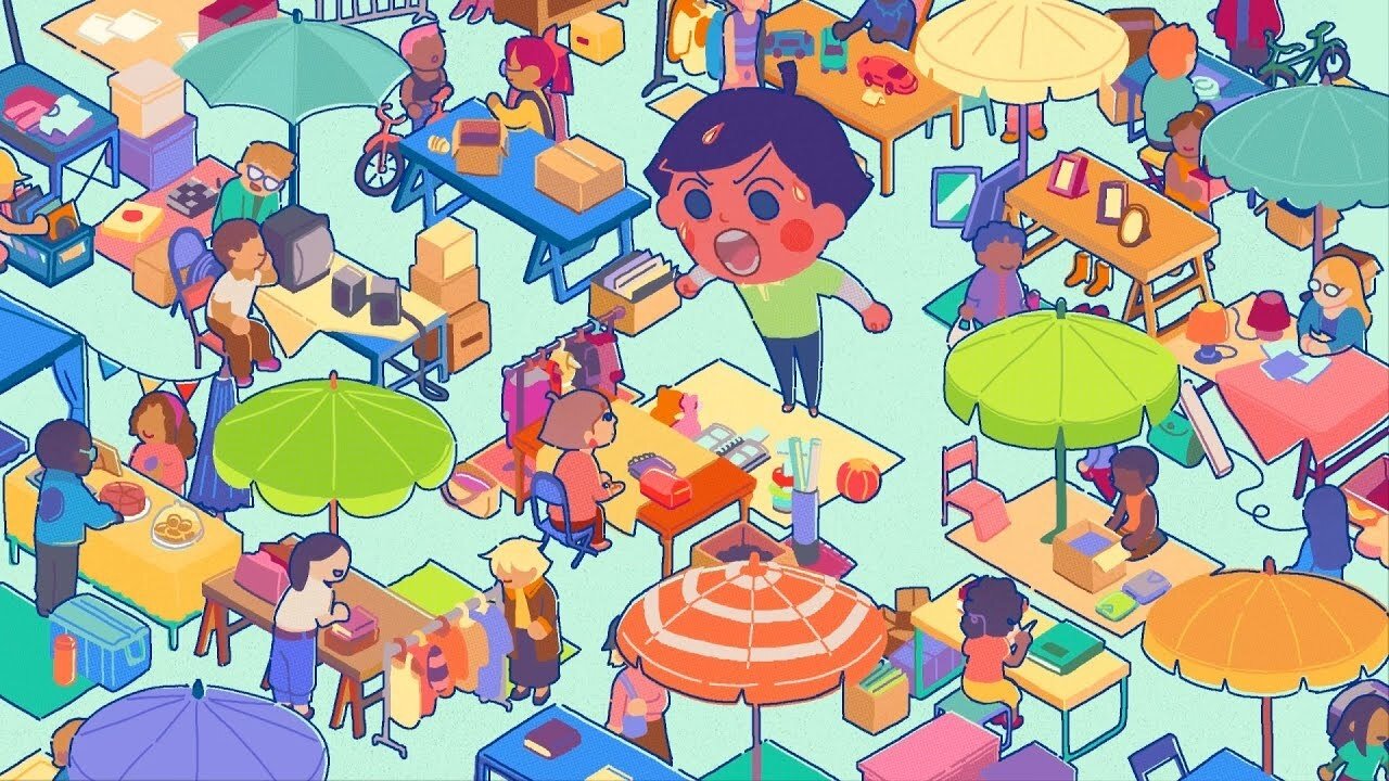 Vajza e Cirkut backdrop