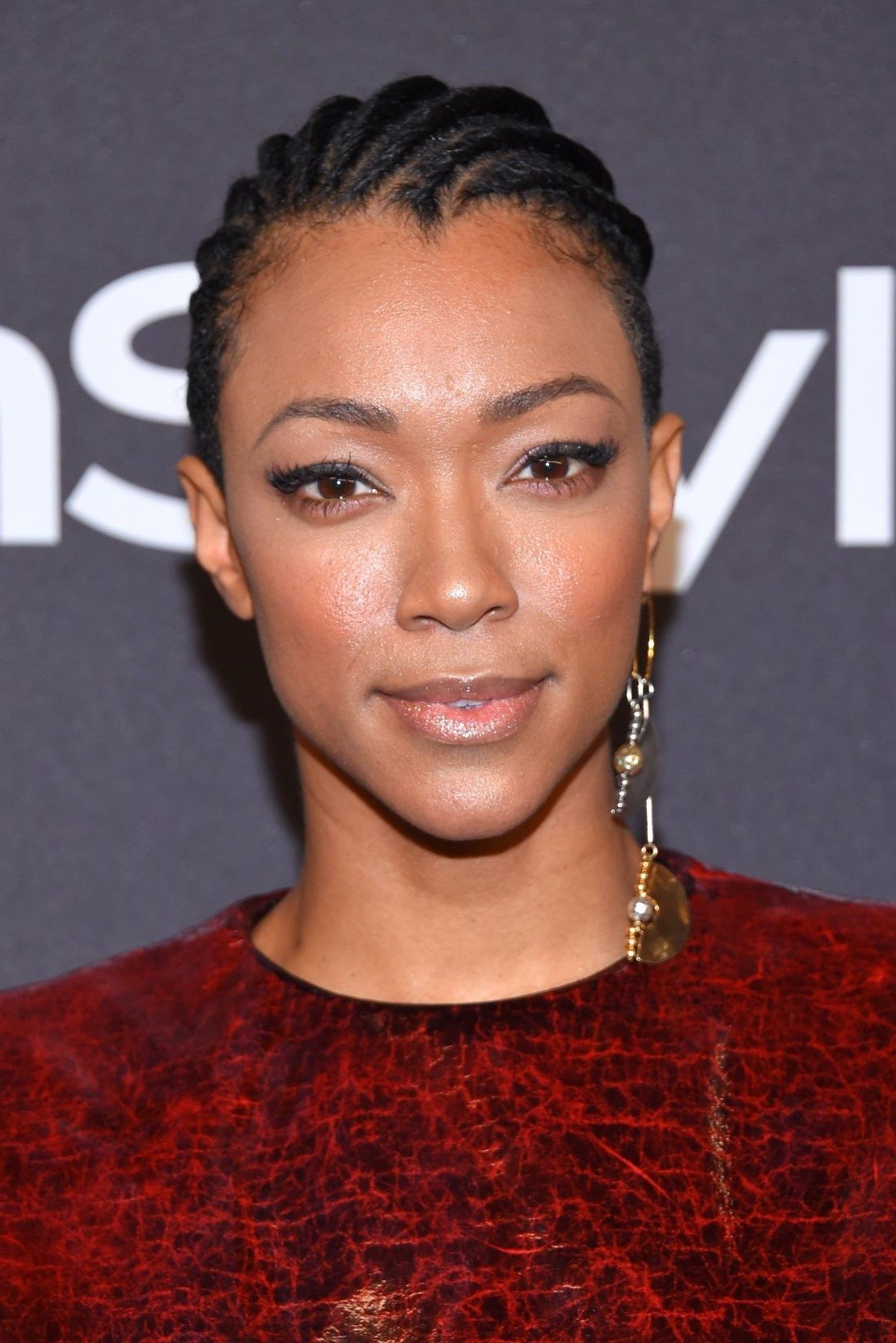 Sonequa Martin-Green backdrop
