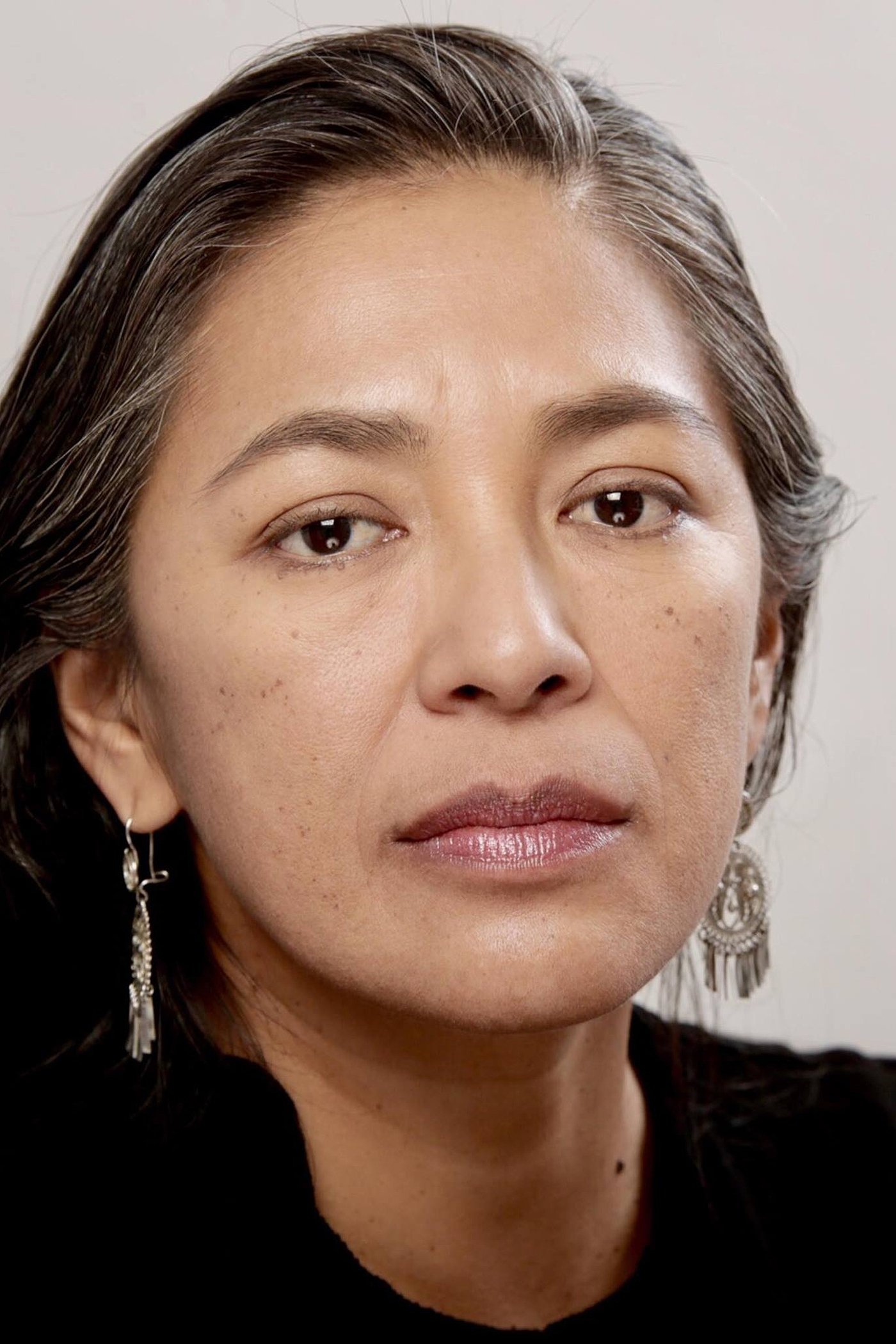 Ángeles Cruz backdrop