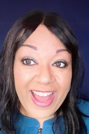 Mala Wright backdrop