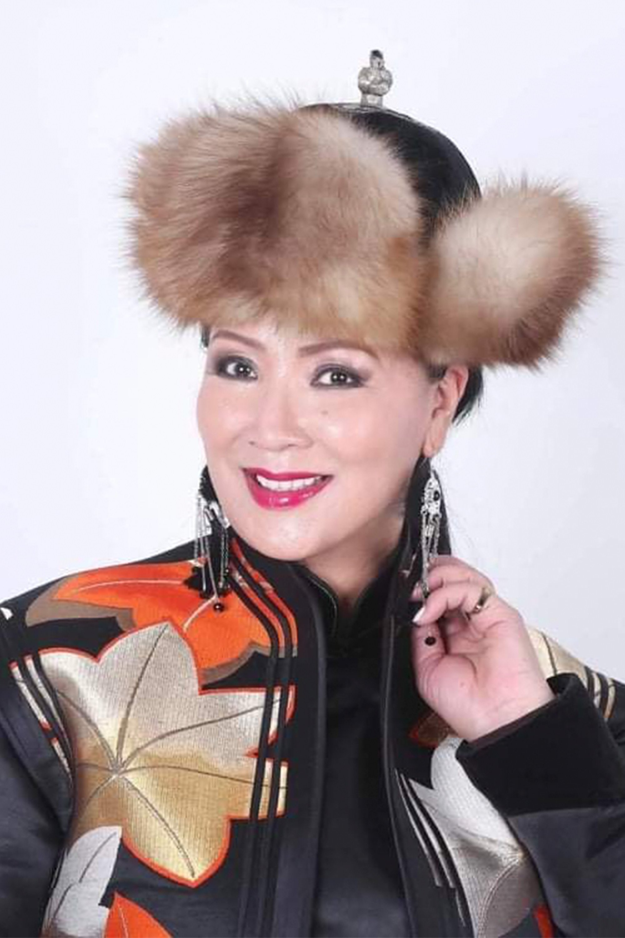 Erdenetsetseg Bazarragchaa backdrop