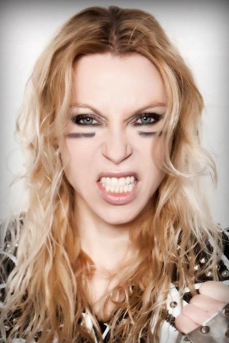 Angela Gossow backdrop