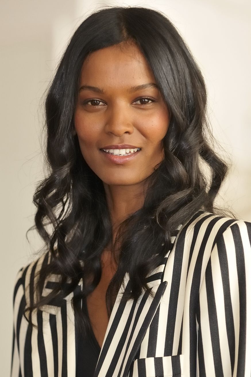 Liya Kebede backdrop