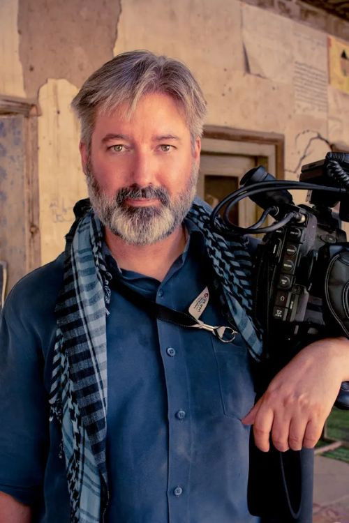 James Longley backdrop