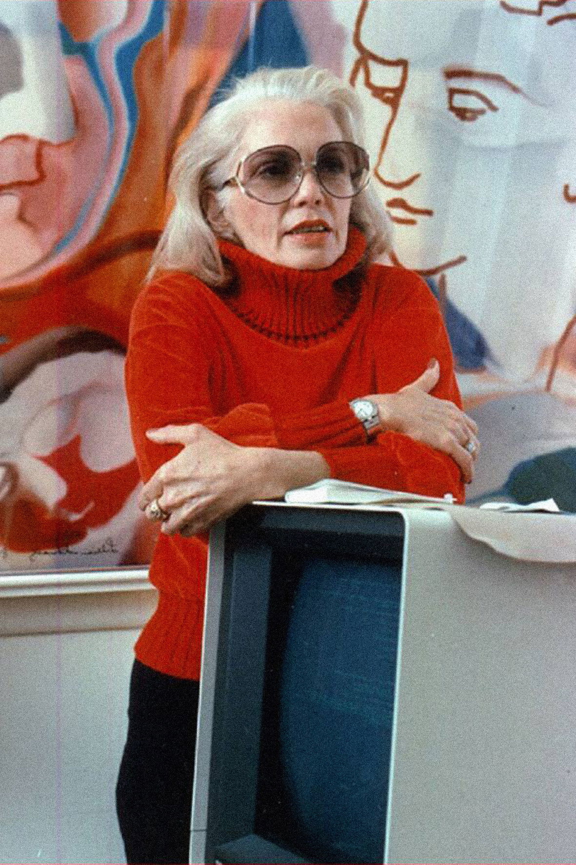 Lillian Schwartz backdrop