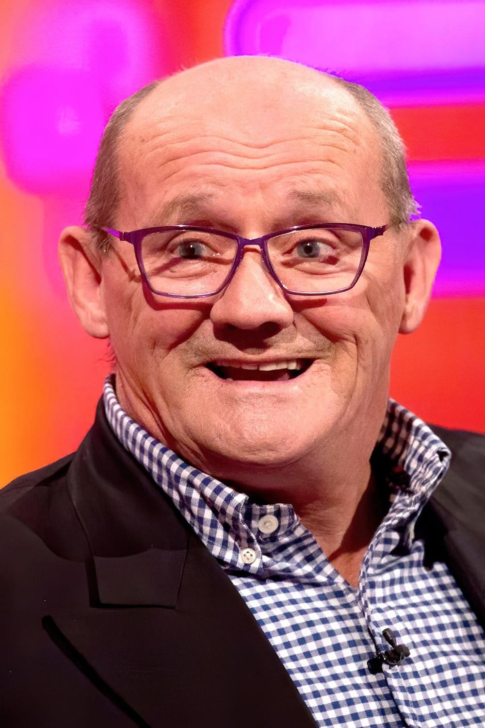 Brendan O'Carroll backdrop