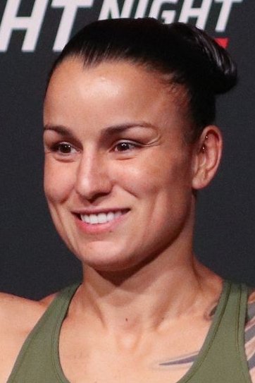 Raquel Pennington backdrop