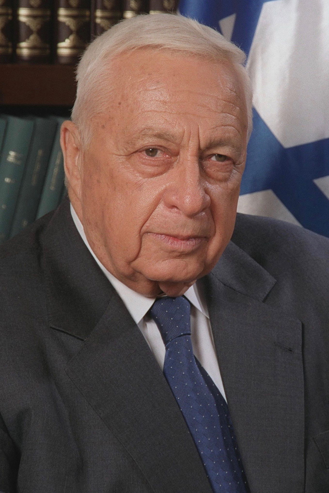 Ariel Sharon backdrop