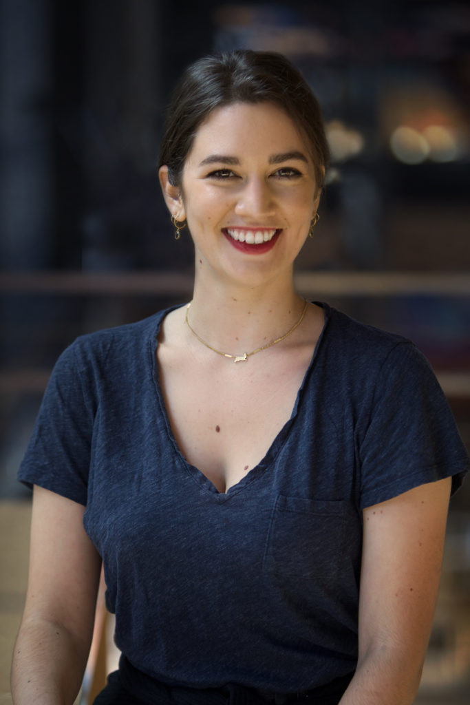 Madeline Sharafian backdrop