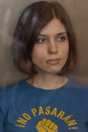 Nadezhda Tolokonnikova backdrop
