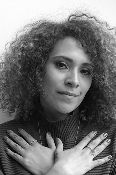 Claudia Sainte-Luce backdrop