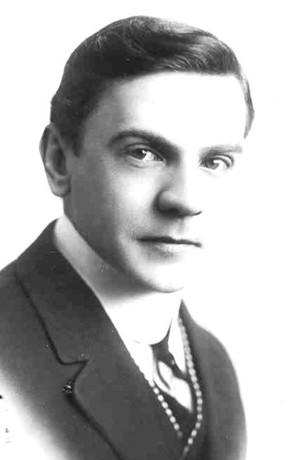 George M. Carleton backdrop