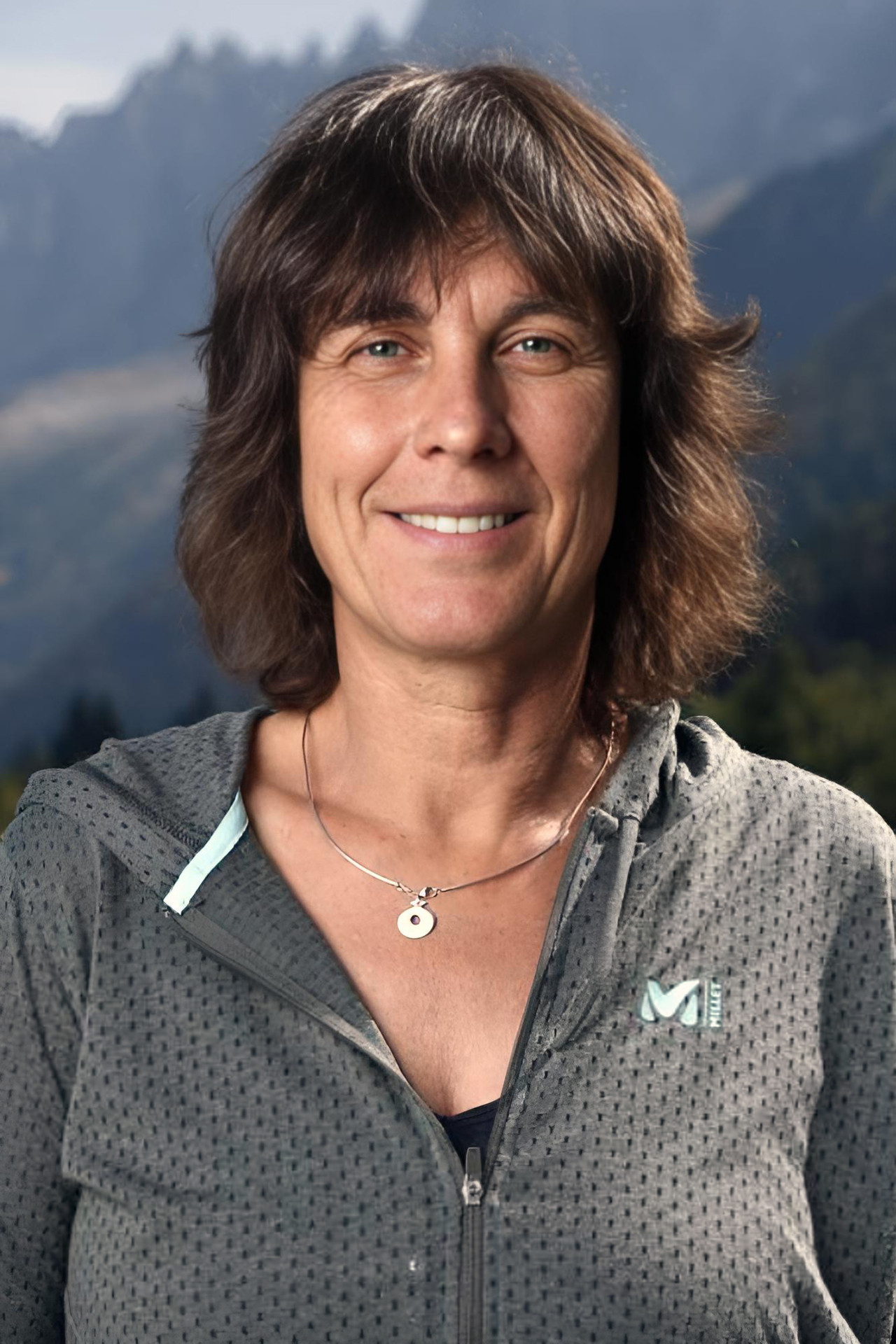 Catherine Destivelle backdrop