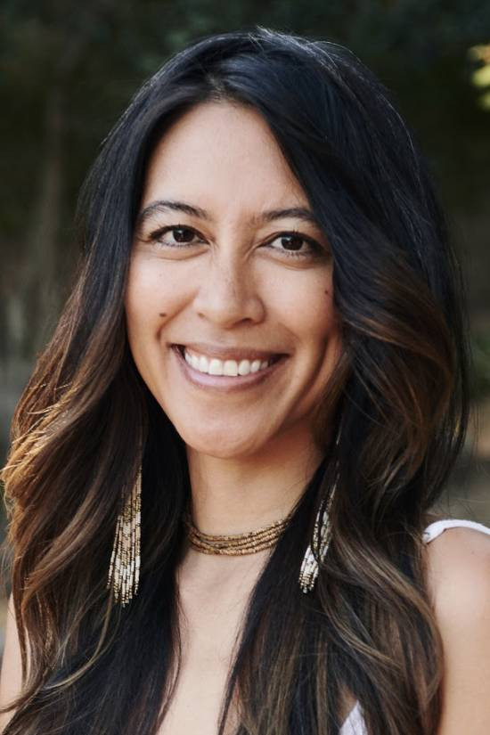 Aimee Bello backdrop