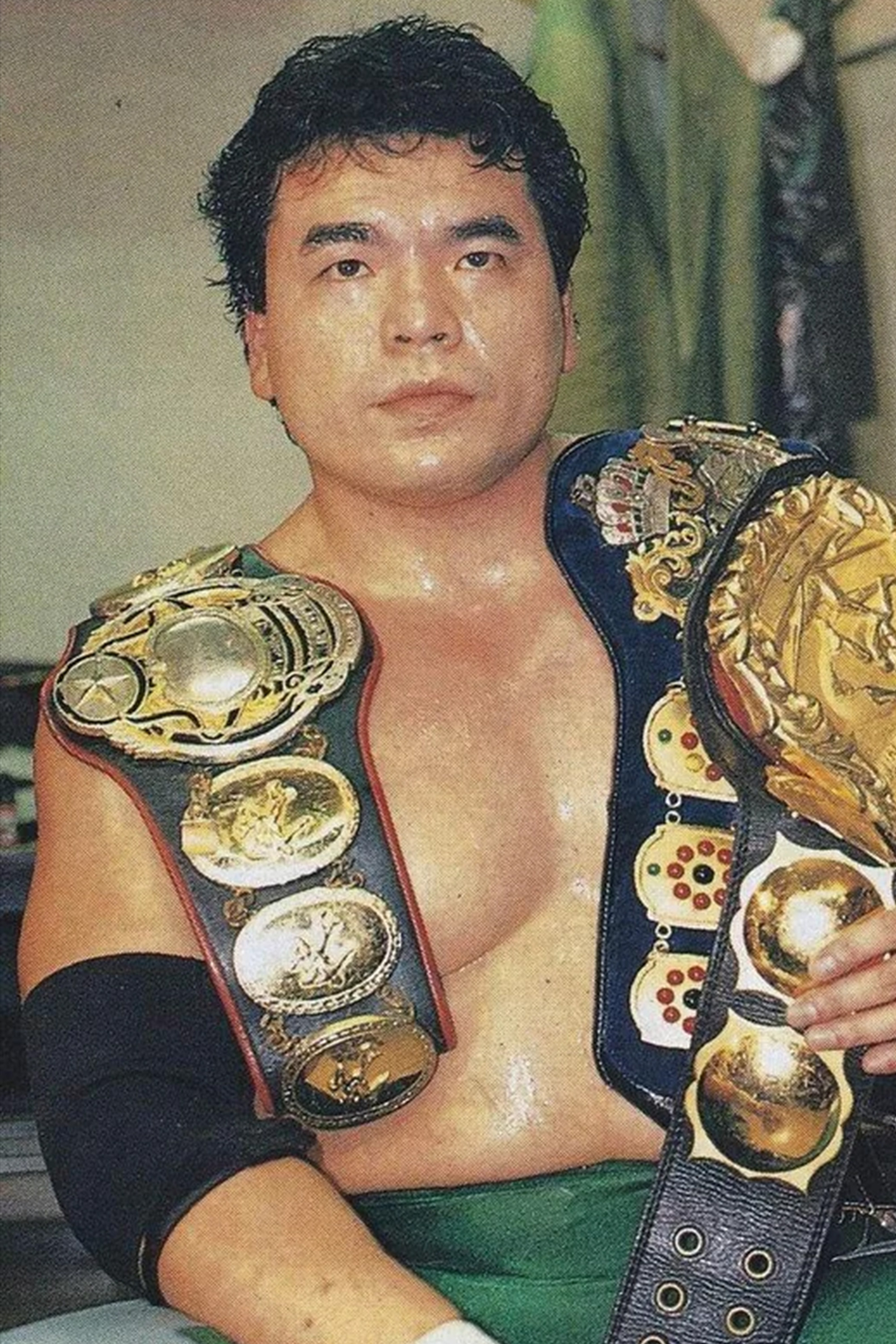 Mitsuharu Misawa backdrop