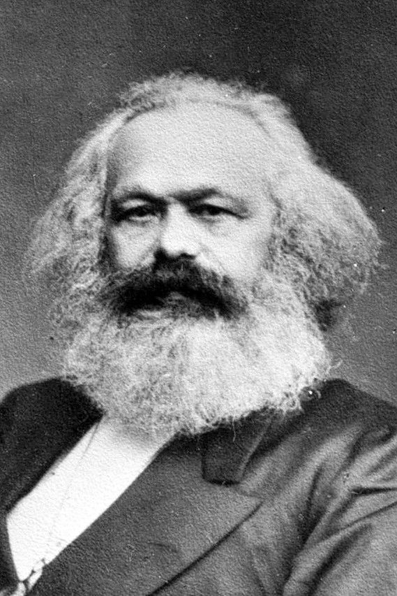 Karl Marx backdrop
