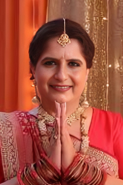 Nimisha Vakharia backdrop