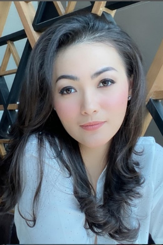 Christy Jusung backdrop