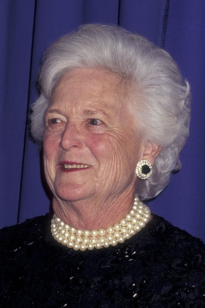 Barbara Bush backdrop