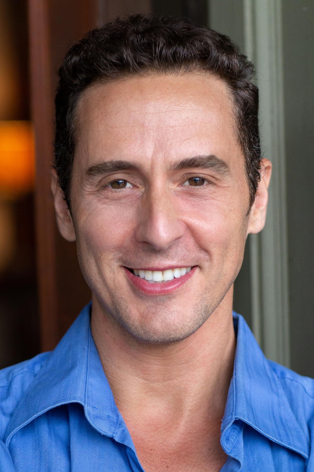 George Gallagher backdrop