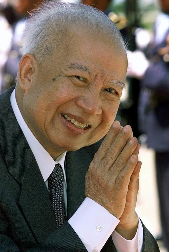 Norodom Sihanouk backdrop