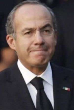 Felipe Calderón Hinojosa backdrop