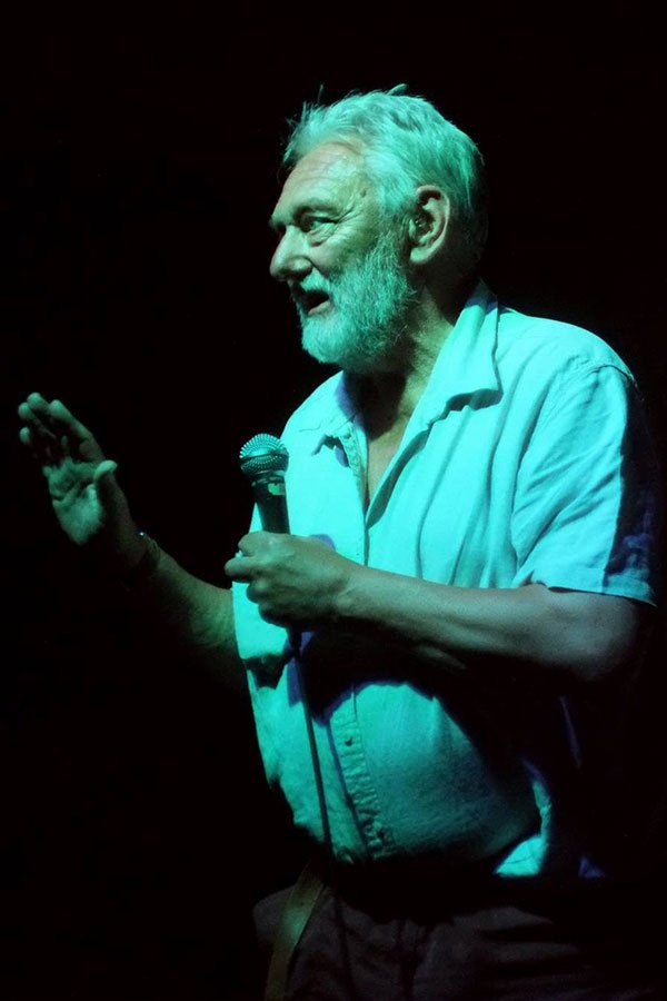 Malcolm Le Grice backdrop