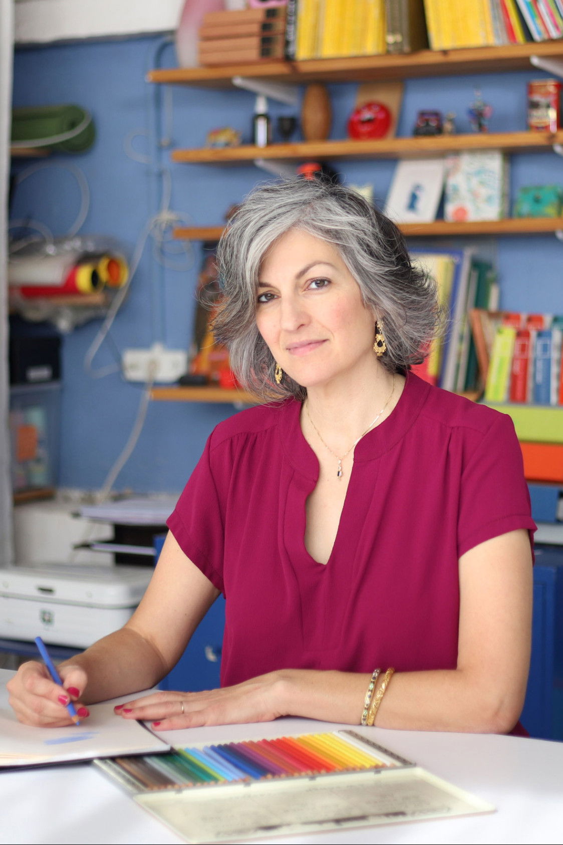 Michal Levy backdrop