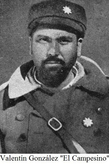 Valentín R. González backdrop