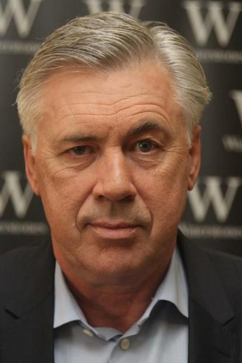 Carlo Ancelotti backdrop