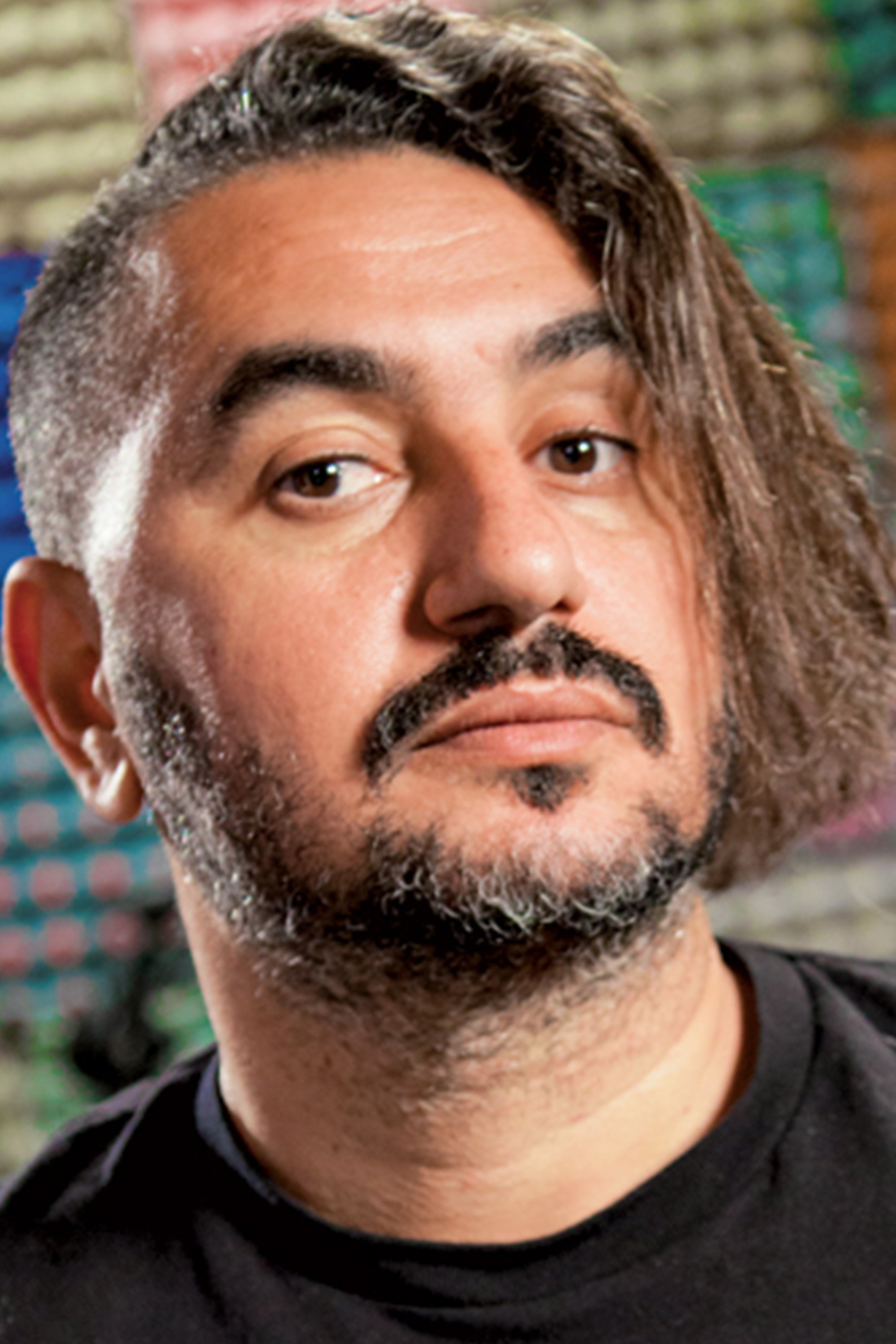 Hicham Lasri backdrop