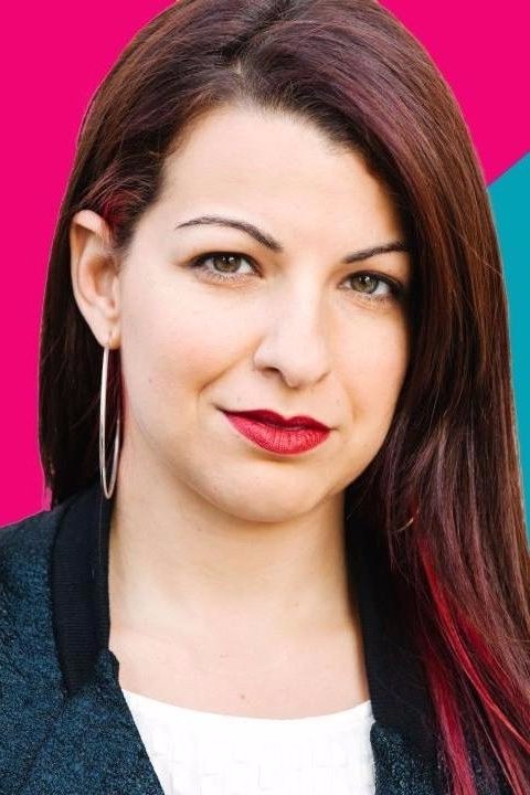 Anita Sarkeesian backdrop