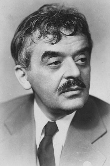 E. F. Burian backdrop