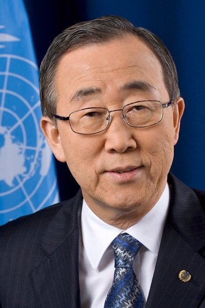 Ban Ki-moon backdrop