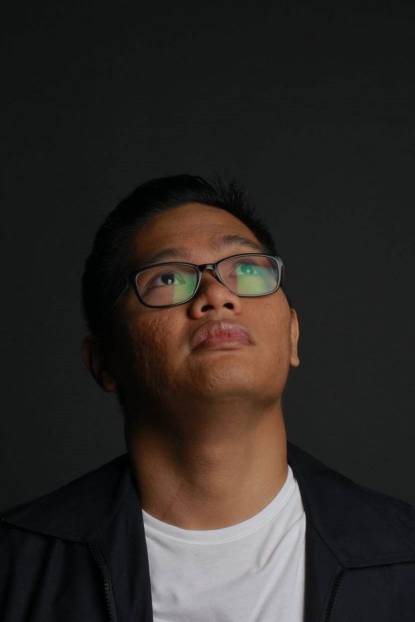 Carl Joseph E. Papa backdrop