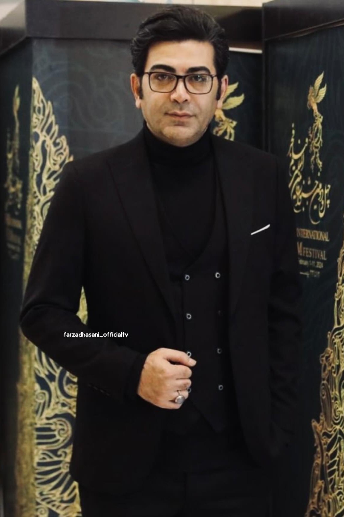 Farzad Hassani backdrop