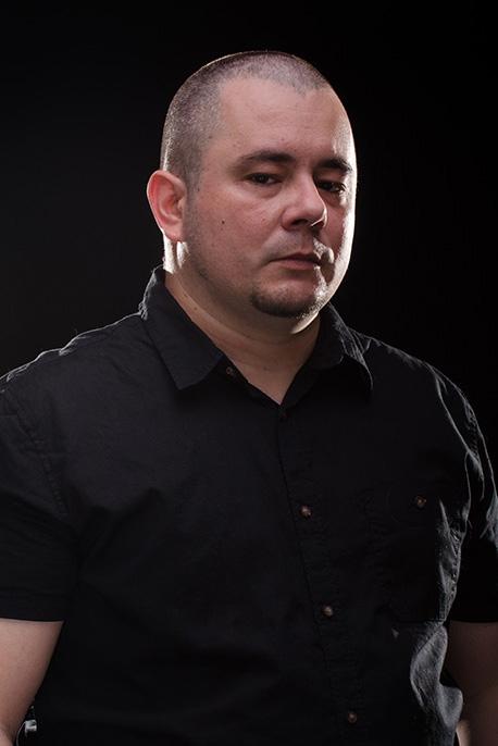 Miguel Ángel Aijón backdrop