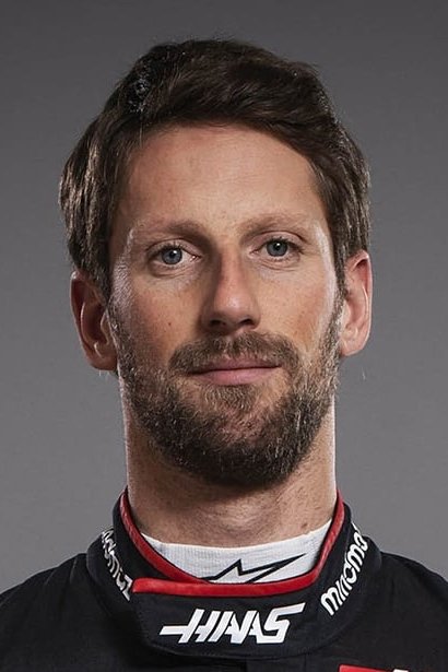 Romain Grosjean backdrop