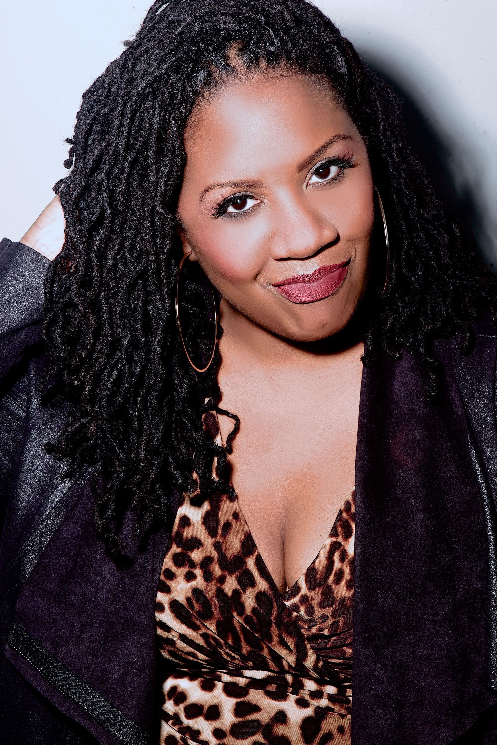 Christina Anthony backdrop