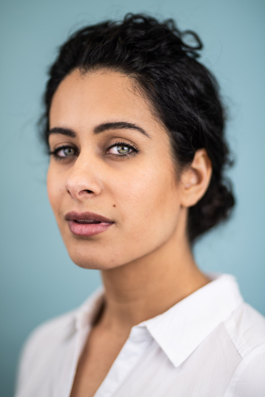 Xhumaan Fattal backdrop