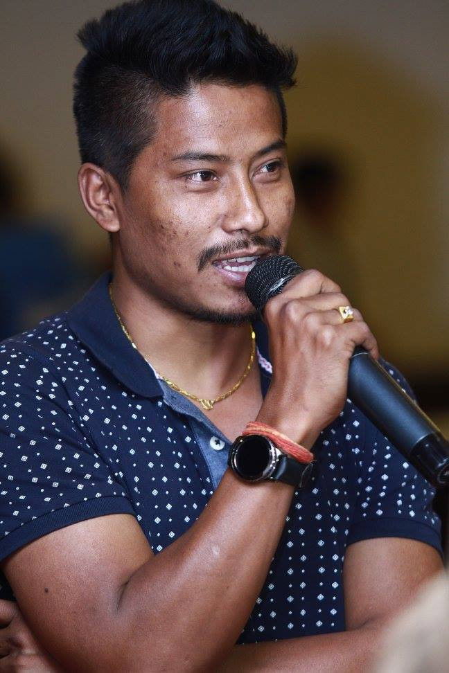 Nischal Basnet backdrop