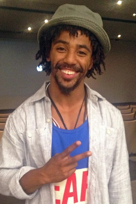 Olamide Faison backdrop