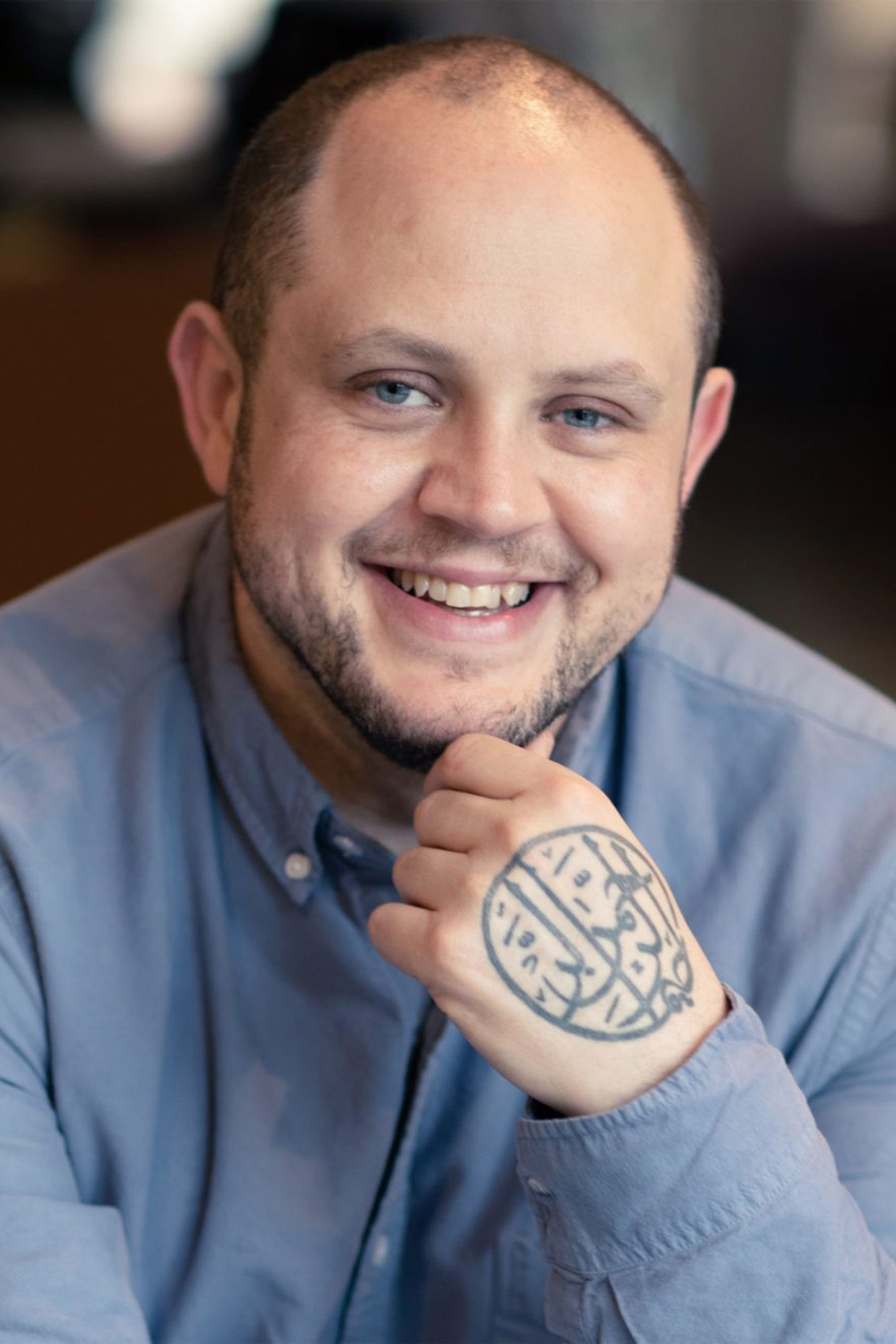 Nicholas Monsour backdrop