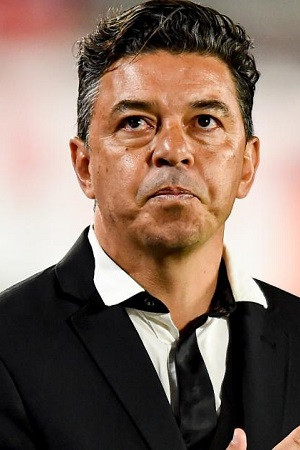 Marcelo Gallardo backdrop