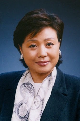 Kim Hyung-ja backdrop